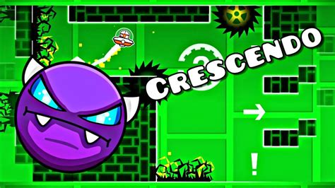 Crescendo Easy Demon By Mask463 Geometry Dash Youtube