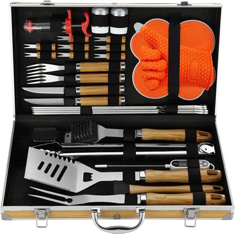 Romanticist Pcs Kit Barbecue Ensembles D Ustensiles Pour Barbecue