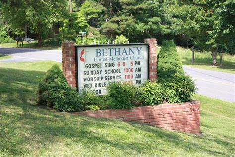 Bethany United Methodist Church Cemetery In Fairview North Carolina