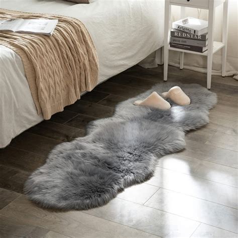 Everly Quinn Handmade Sheepskin Faux Sheepskin Rug & Reviews | Wayfair