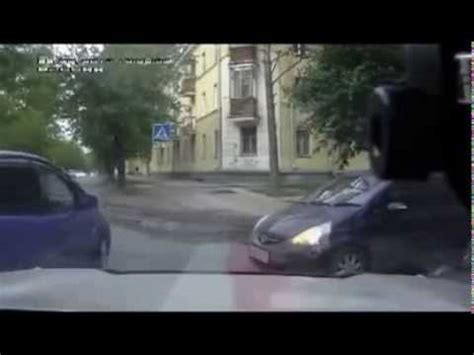 New Car Accident In Russia Lada Crash Youtube