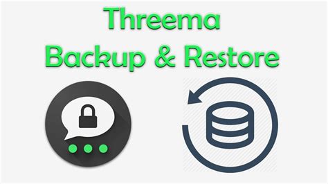 Threema Backup and Restore ID Contacts Chat History end to end ...