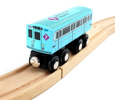 Muni Pals Munipals New York City Subway Wooden Railway B Division A