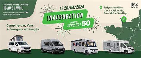 INAUGURATION ACCS 50 DG8 Camping Car