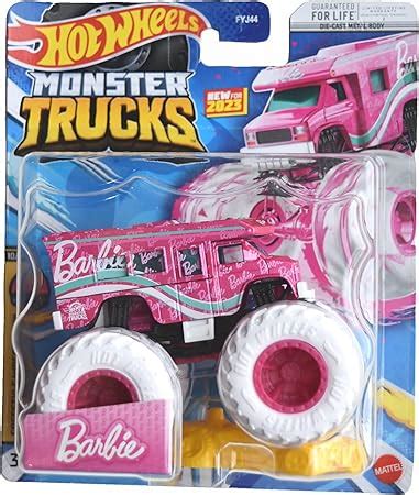 Amazon Hot Wheels Monster Trucks Barbie Ultimate Camper Includes Connect And Crash Car