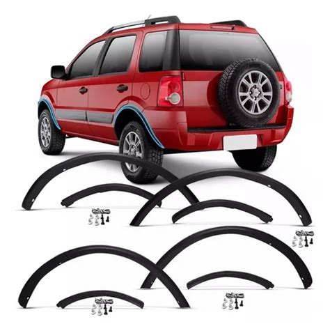 Kit Moldura Paralama Para choque Ecosport 2003 A 2011 20012 Frete grátis