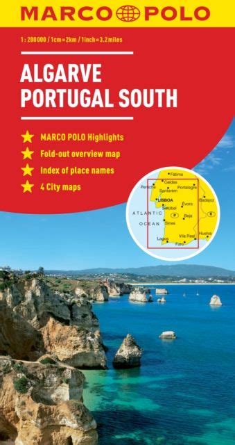 Algarve Portugal South Marco Polo Map Sheet Map Elefant Ro