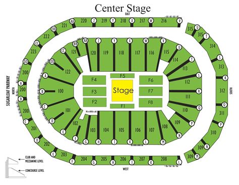 Seating Charts | Gas South District