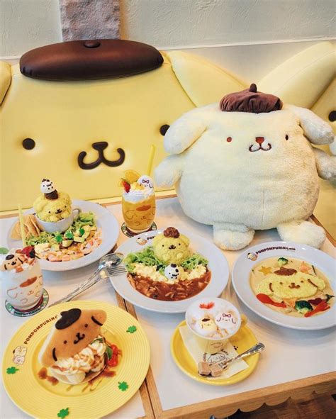 sanrio daily on Twitter pompompurin café