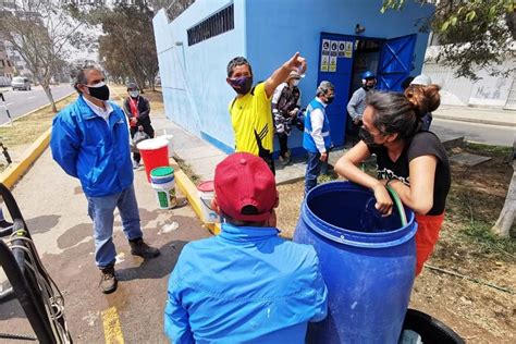 Sunass Supervisa A Sedapal Por Desabastecimiento De Agua Potable En San