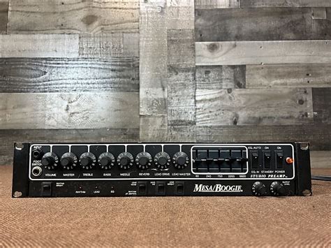 Mesa Boogie Tube Rackmount Studio Preamp Reverb