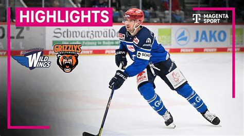 Schwenninger Wild Wings Grizzlys Wolfsburg 4 Spieltag 2023 2024