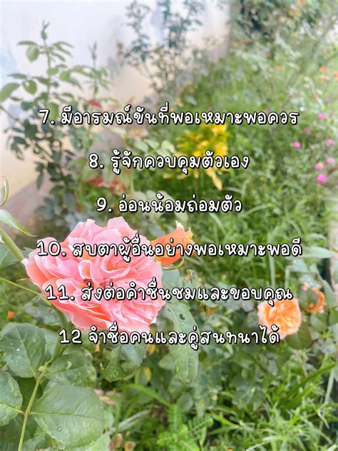 12 นิสัยที่ช่วยให้เรากลายเป็นคนเจ้าเสน่ห์🌷 แกลเลอรีที่โพสต์โดย ภัสเทล