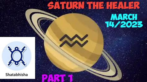 Saturns Satbhisha Nakshatra Transit March 15 Devata Varun Dharma