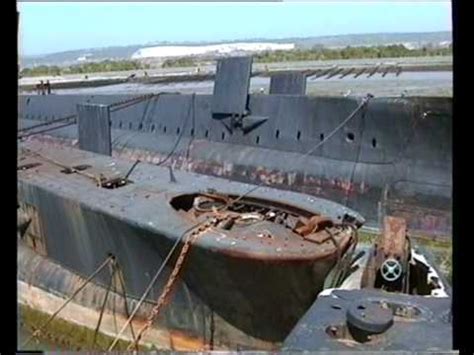 Russian Nuclear Submarines Graveyard