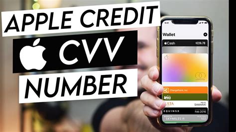 How To Find The Cvv For Your Apple Credit Card Youtube