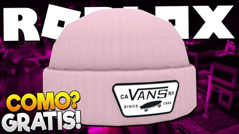 Como Pegar A Touca Da Vans Vans Pink Milford Beanie No Roblox Youtube