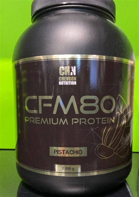 Cfm Premium Protein Pistachio Chn Kal Rie Kj A Nutri N Hodnoty