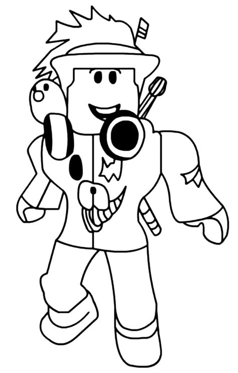 80 Desenhos Do Roblox Para Colorir E Imprimir NBKomputer