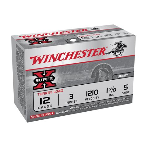 Winchester Super X Turkey 12 Gauge 5 Shot 10 Rounds Omaha Outdoors