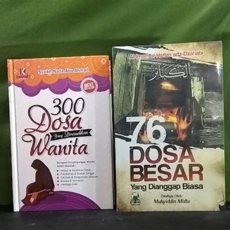 Jual Buku Islam Buku Dosa Yang Diremehkan Wanita Dan Dosa