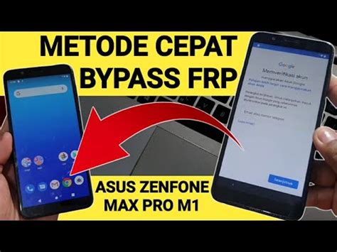 Cara Bypass Frp Asus Zenfone Max Pro M1 Unlocktool Method YouTube