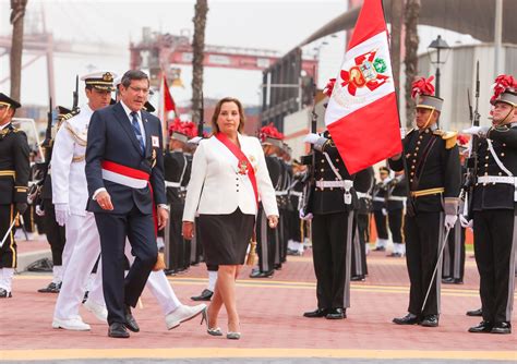 La Presidenta Dina Boluarte Participa En La Ceremonia Por El