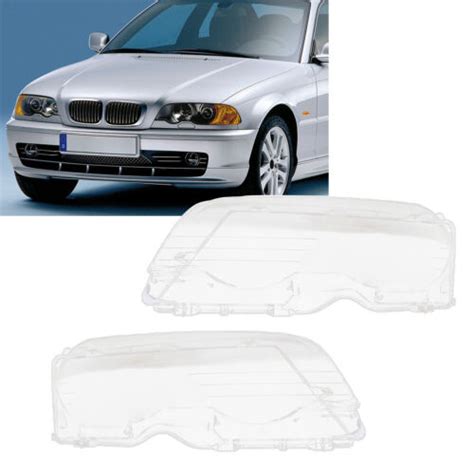 X Car Front Headlight Lens Cover For Bmw Series E Door For M