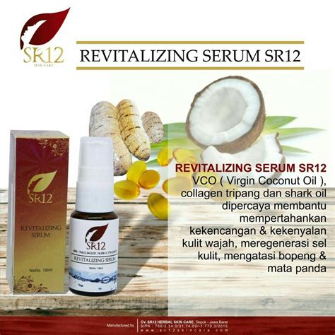 Jual REVITALIZING SERUM SR12 Shopee Indonesia