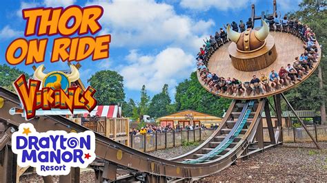 Thor On Ride In Vikings At Drayton Manor Sept K Youtube