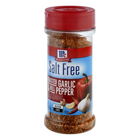 Mccormick Salt Free Roasted Garlic And Bell Pepper Seasoning Front