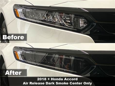 Crux Motorsports 2018 2022 Honda Accord Headlight Tint Center Only Crux Motorsports