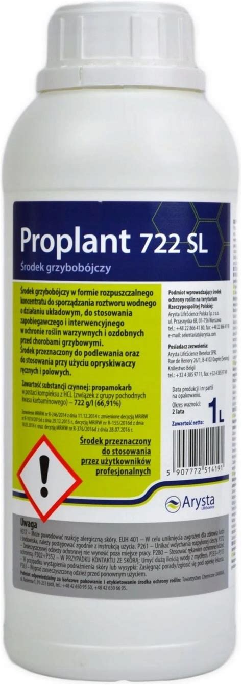 Proplant 722 Sl 1L Preparat Grzybobójczy Ceny i opinie Ceneo pl