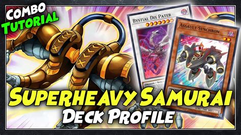 Superheavy Samurai Deck Profile Combo Tutorial July 2023 Yu Gi Oh