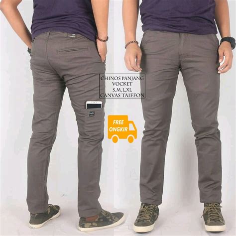 Jual Celana Chino Pocket Pria Di Lapak Pittachii Pittachii