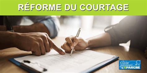 Réforme Du Courtage En Assurances Et En Crédits Le Conseil