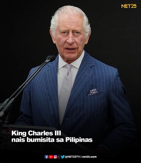 Net On Twitter King Charles Iii Nais Bumisita Sa Pilipinas Umaasa