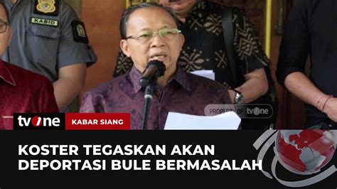 Dideportasi Hingga Ancaman Pidana Gubernur Bali Beri Sanksi Tegas Wna