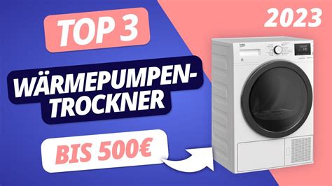 Der Beste W Rmepumpentrockner Unter Euro Top Modelle Im