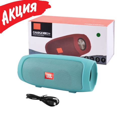 Бездротова Bluetooth колонка JBL CHARGE MINI 3+ Портативна міні USB ...