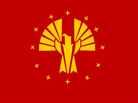 Simple Early Panem Flag by DannyBerryFinkle on DeviantArt