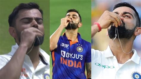 Virat Kohli And His Style मैदान पर आक्रामक दिखने वाले विराट कोहली की