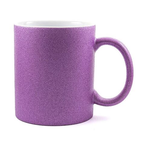 Caneca Personalizada Do Seu Jeito Glitter Roxo Caneca Personalizada