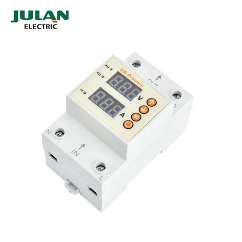 Automatic Power Protector 1 40A 63A Digital Relay Overvoltage And