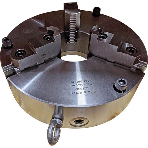 Bison 3 Jaw 16 Diam Self Centering Manual Lathe Chuck 52775442