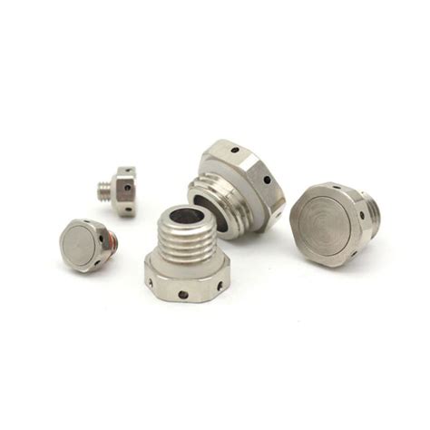 Brass Vent Plug Air Vent Plug Nickle Plated Breathable