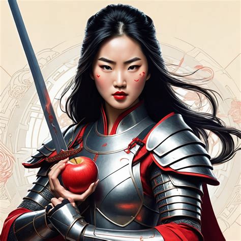 Mulan In Chinese Armour Stable Diffusion Online