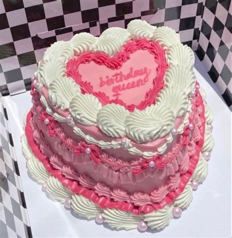 Aesthetic Coquette Cakes Vintage Birthday Cakes 15th Birthday Cakes Simple Birthday Cake