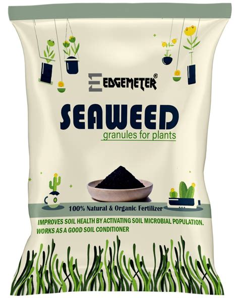 Edgemeter Seaweed Fertilizer For Plant Kg Seaweed Granules For