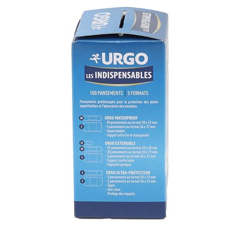 Urgo Pansement Les Indispensables Waterproof Extensible Protecteur